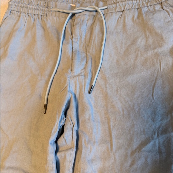 Express Women's Light blue Drawstring Trousers - Picture 3 of 6